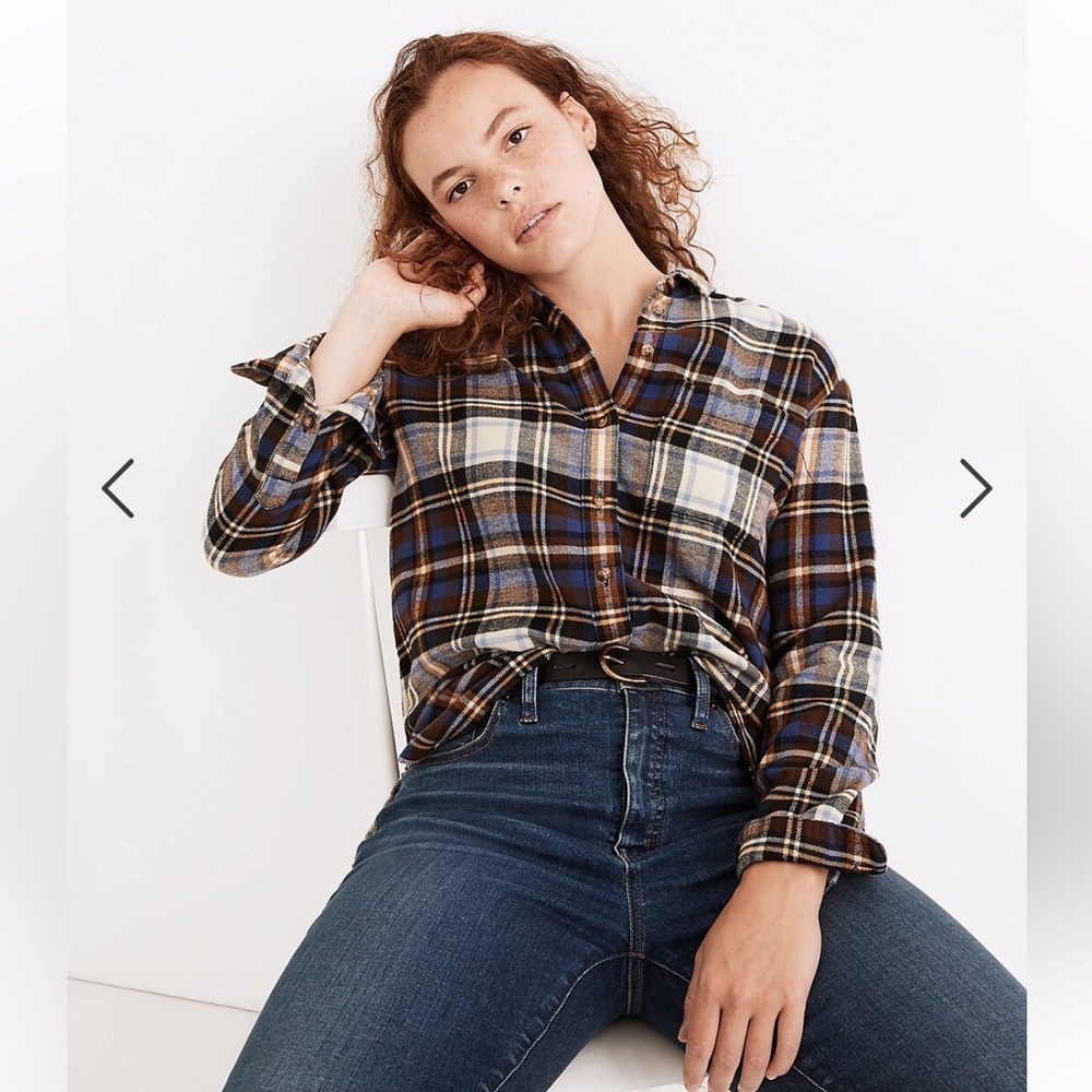 Madewell Flannel Shirt Size L